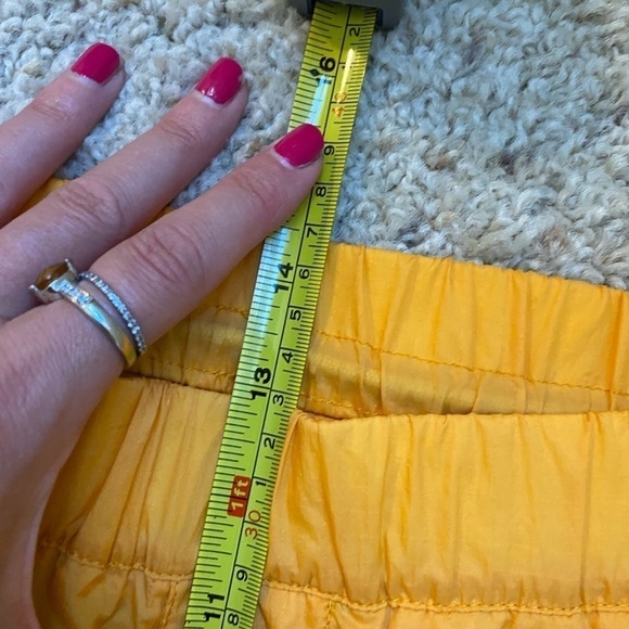 2 Moncler 1952 Men’s Windbreaker Pants Orange Size 46 Cargo Pull On Jogger Pants - Picture 12 of 13